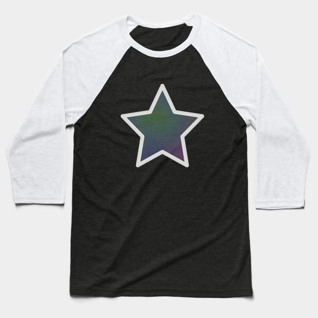 Star. Baseball T-Shirt by Beta Volantis